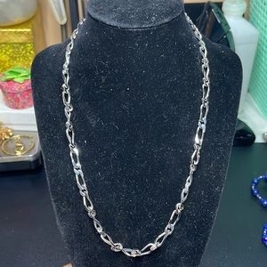 Monet Silver Necklace